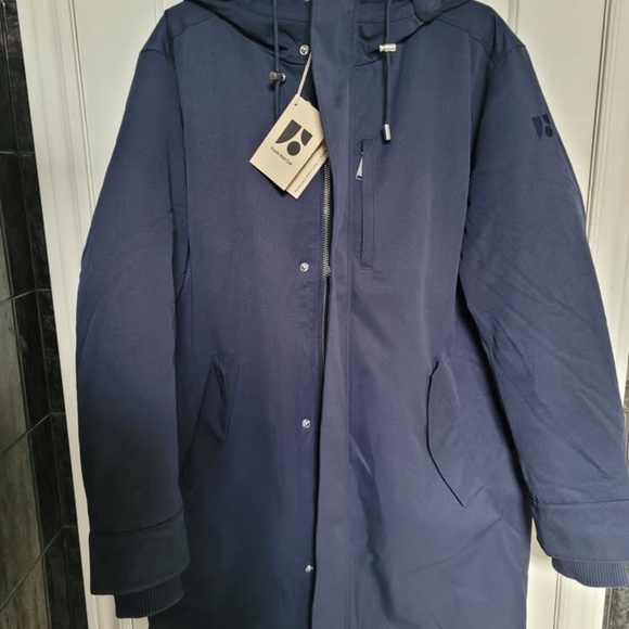 Frank & Oak Space Blue Parka BNWT - Picture 3 of 3